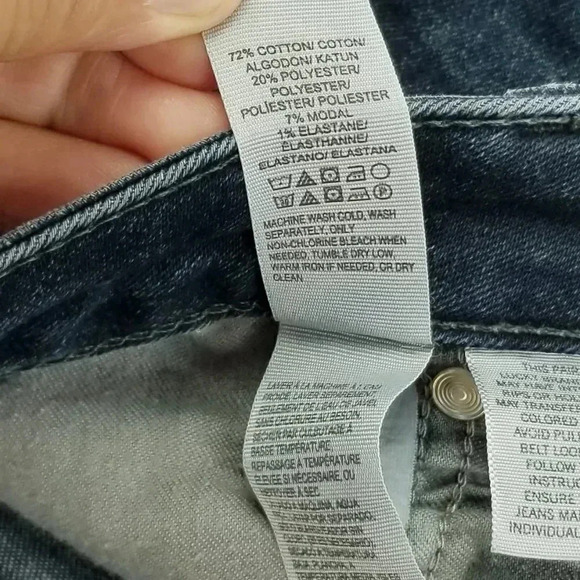 Lucky Brand 2/26 Sasha Super Skinny 29" Inseam Women's Blue Denim Jeans Sz 26X29 - Picture 10 of 11